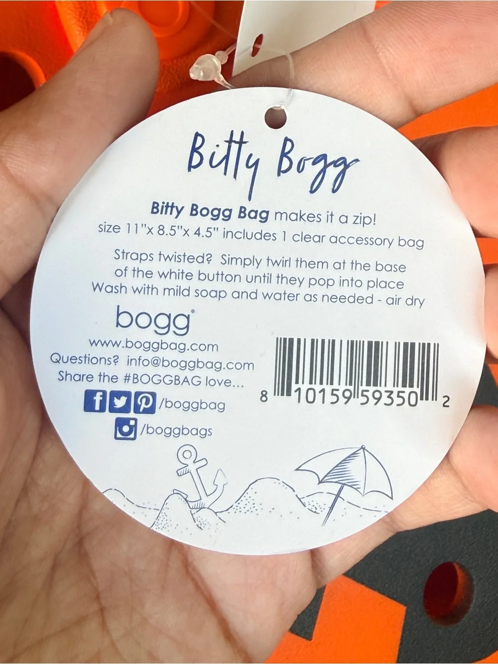 VIRAL HALLOWEEN BITTY BOGG BAG